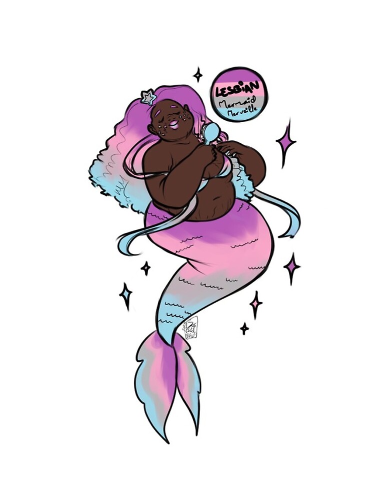 Mermaid Merveille Lesbian Pride IPhone