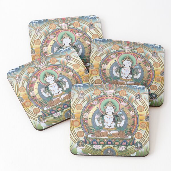 Item preview, Buddhist Thangka Art - 20 designed and sold by TantricBuddha.