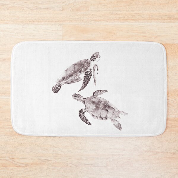 Item preview, swimming turtles designed and sold by danasarahdesign.