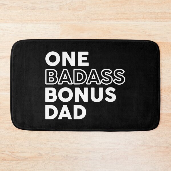 Item preview, One Badass Bonus Dad designed and sold by T-shirt For You.