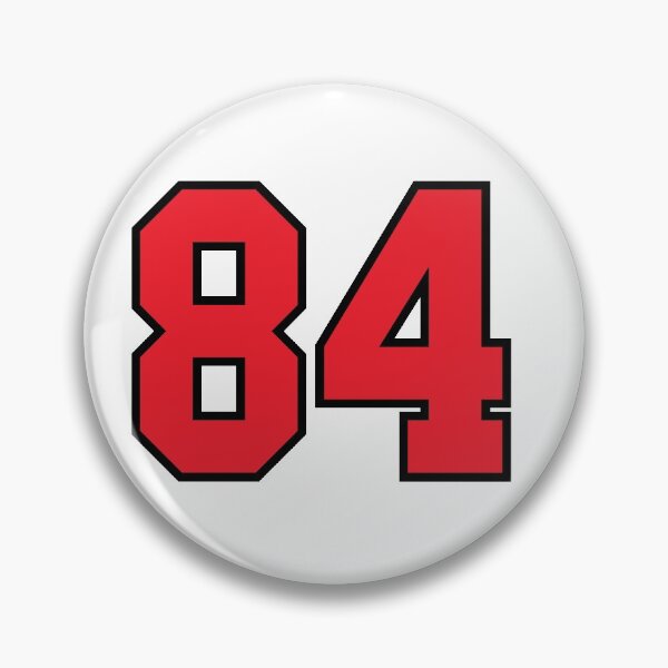 Item preview, 84 Sports Jersey Eighty Four Red Number Black designed and sold by infrontofyou.