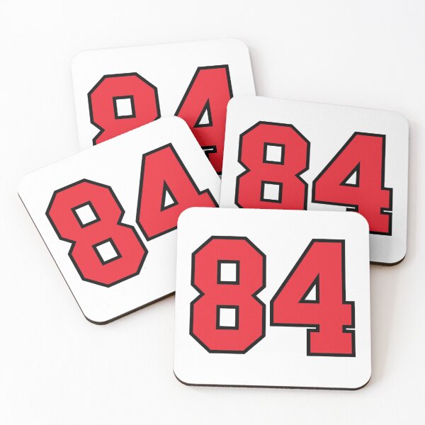 Item preview, 84 Sports Jersey Eighty Four Red Number Black designed and sold by infrontofyou.