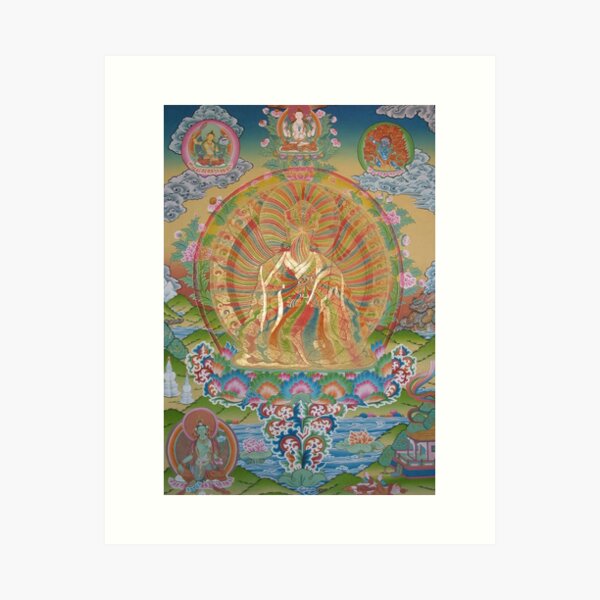 Item preview, Dzogchen Buddhism - Rainbow Body - 05 designed and sold by TantricBuddha.