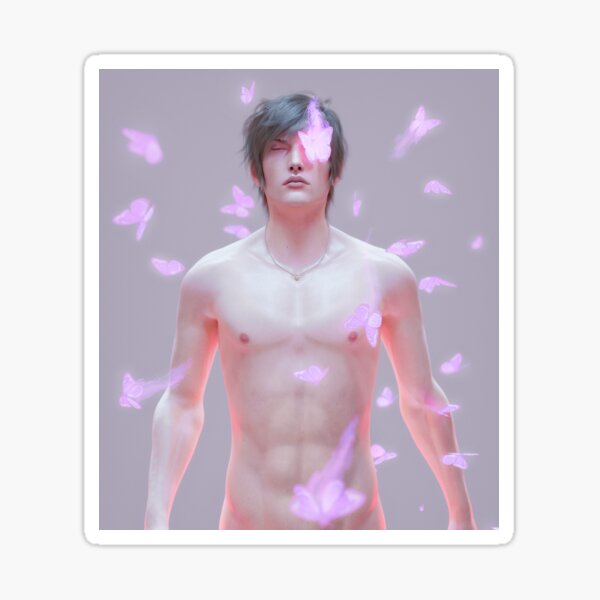 Fluttering Sticker