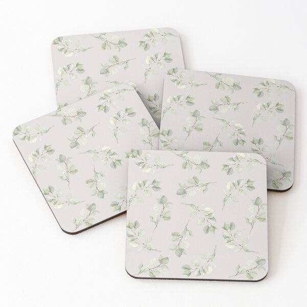 Item preview, Eucalyptus pattern designed and sold by danasarahdesign.