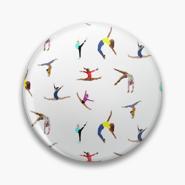 Item preview, Gymnastics Dance sticker pack designed and sold by Amy Shimizu.