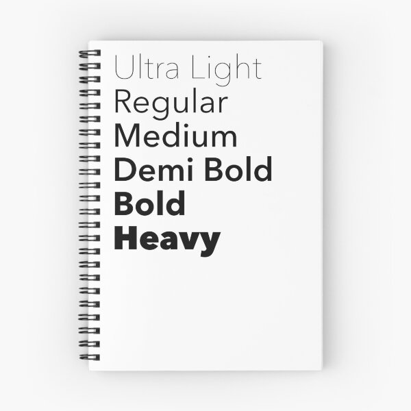Item preview, Typeface Weights | designed and sold by PixelsandPulp.