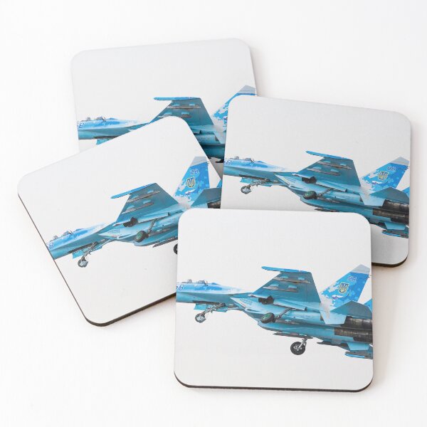 Item preview, Ukraine Air Force Su-27 Flanker taking off designed and sold by wellsie82.