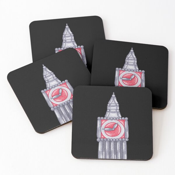 Item preview, Big Ben art balloon twisting grey and red  designed and sold by MitoP.