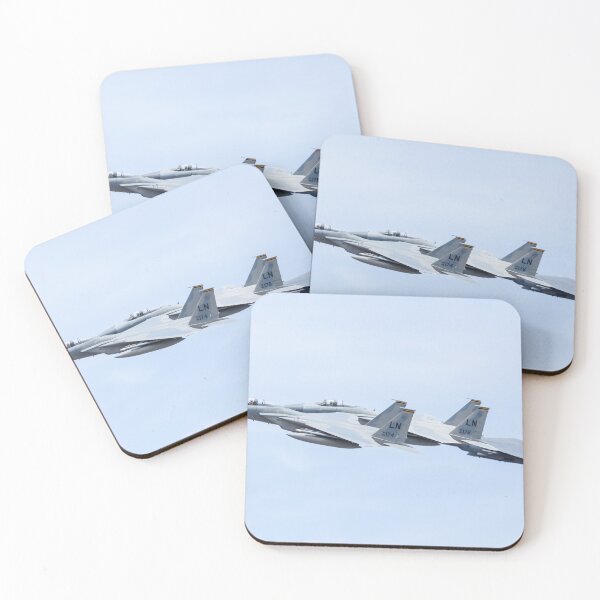 Item preview, Two F-15C Eagles with an F-15E Strike Eagle designed and sold by wellsie82.
