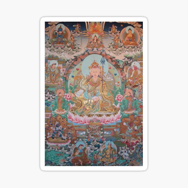 Item preview, Buddhist Thangka Art - 22 designed and sold by TantricBuddha.