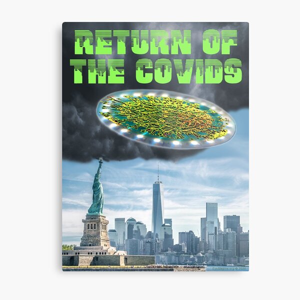 Return of the Covids Metal Print