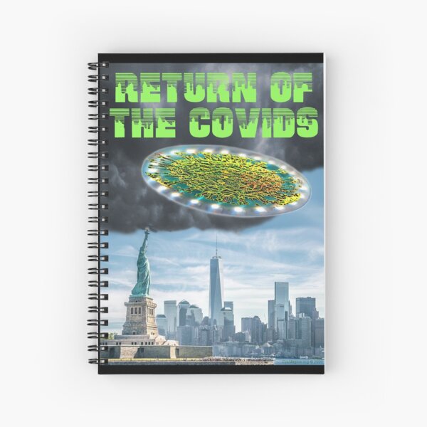 Return of the Covids Spiral Notebook
