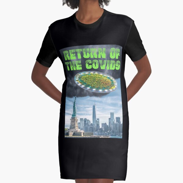 Return of the Covids Graphic T-Shirt Dress