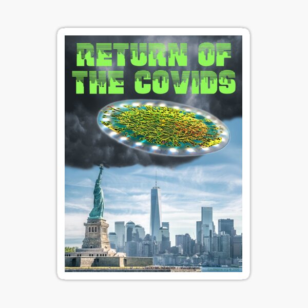 Return of the Covids Sticker