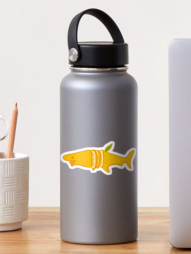 Thumbnail 1 of 3, Sticker, Lemon Shark designed and sold by RunningRogan.