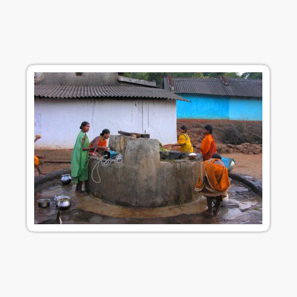 Lady drawing water from well in Jharkhand ; India, Stock Photo, Picture And  Rights Managed Image. Pic. DPA-MPD-155310 | agefotostock