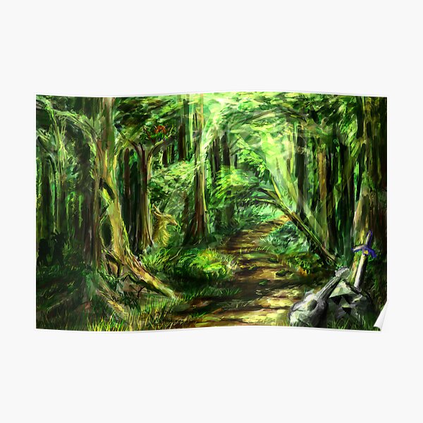 The Great Gaming Forest Poster