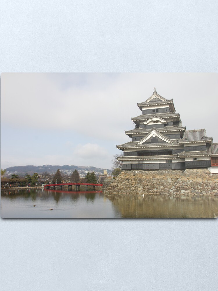 Matsumoto Castle 松本城 Metal Print By Jeffreynelsd Redbubble