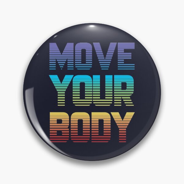 Item preview, Move Your Body Rainbow Gradient designed and sold by grinningskull.