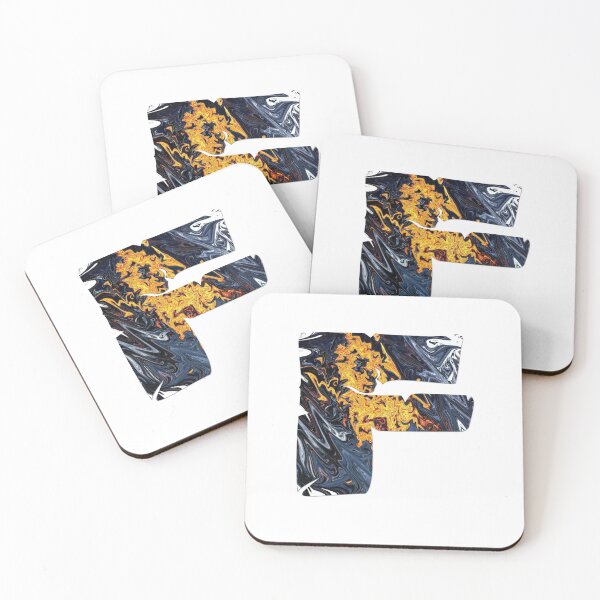 Item preview, F - FONT - FIRE BLUE designed and sold by GINTART.