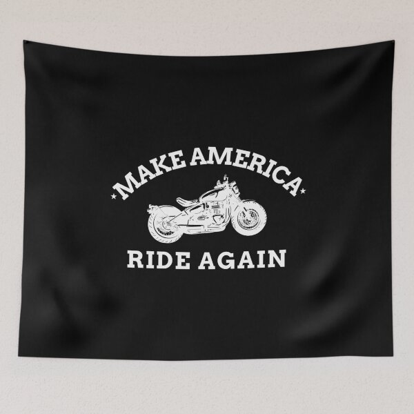 Item preview, Make America Ride Again Funny Motorcycle design designed and sold by jakehughes2015.
