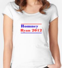 Mitt Romney/Paul Ryan Election Shirt Women's Fitted Scoop T-Shirt
