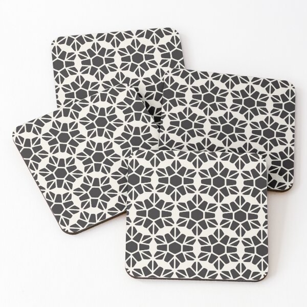 Item preview, Rounded Lace Petal Black and White designed and sold by Fahad  A K.