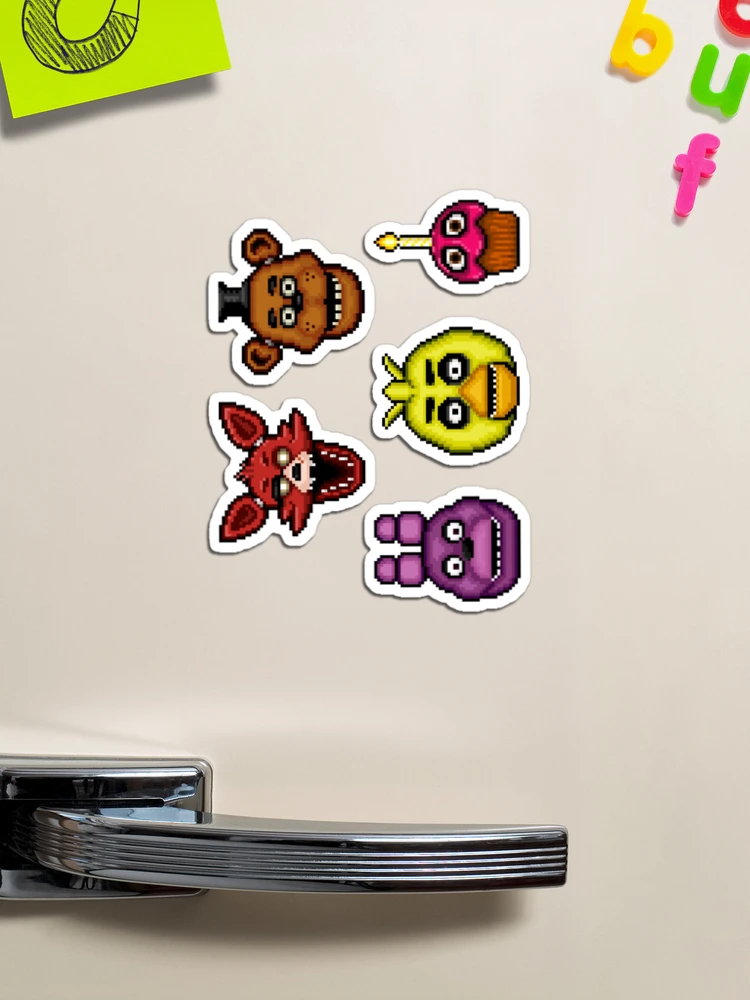 Five Nights at Freddy's - Pixel art - Classics Sticker pack