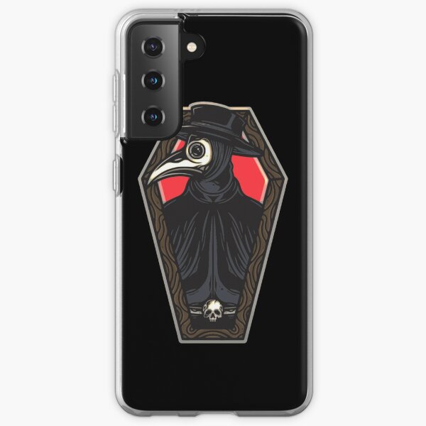 Plague Doctor Coffin Samsung Galaxy Soft Case