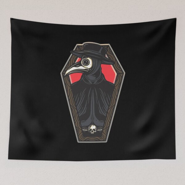 Item preview, Plague Doctor Coffin designed and sold by PlagueCity.