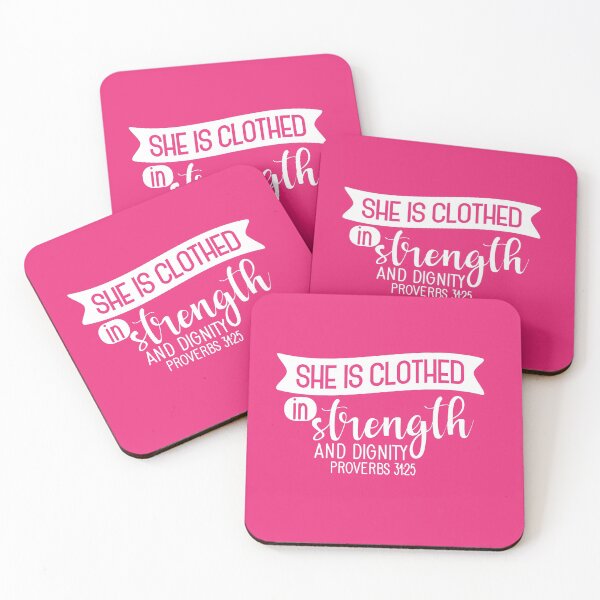 Item preview, She is Clothed in Strength and Dignity designed and sold by ChristianLife.
