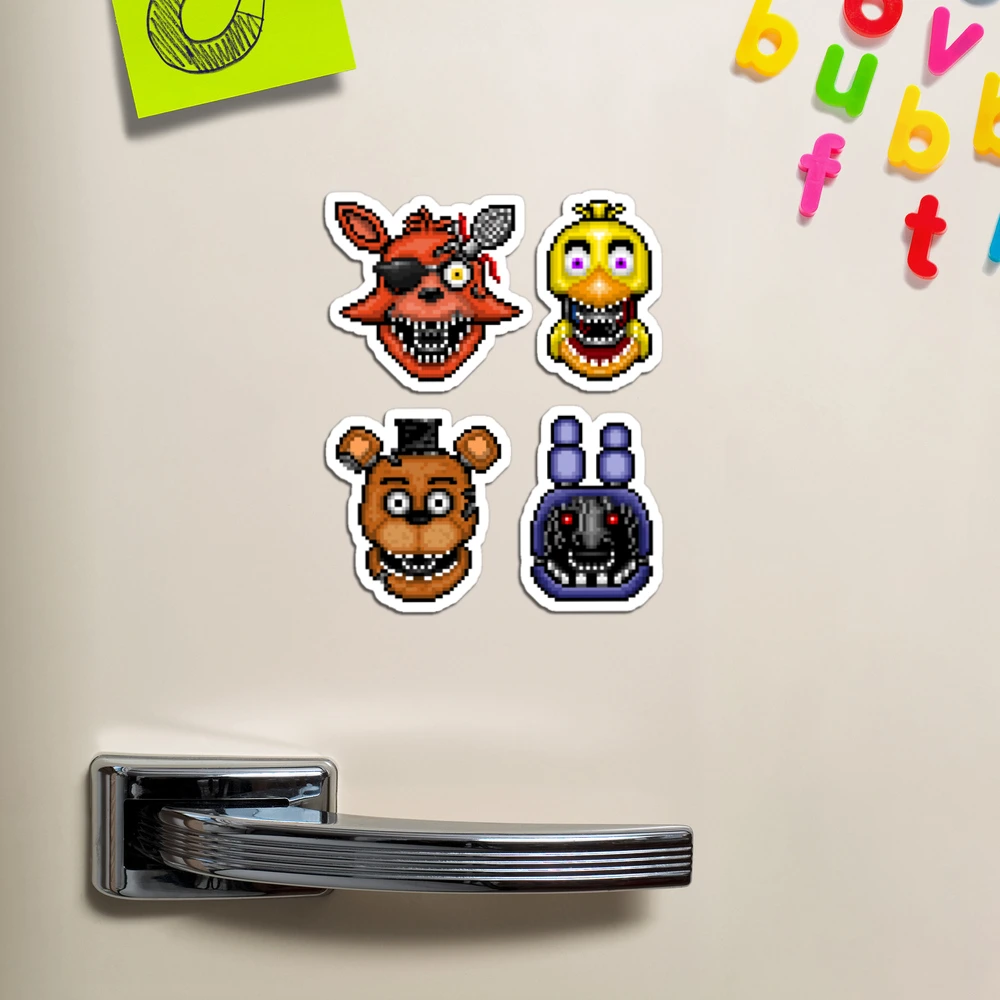 Five Nights at Freddy's - Pixel art - Classics Sticker pack