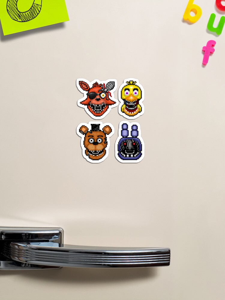 Five Nights at Freddy's - Pixel art - Classics Sticker pack