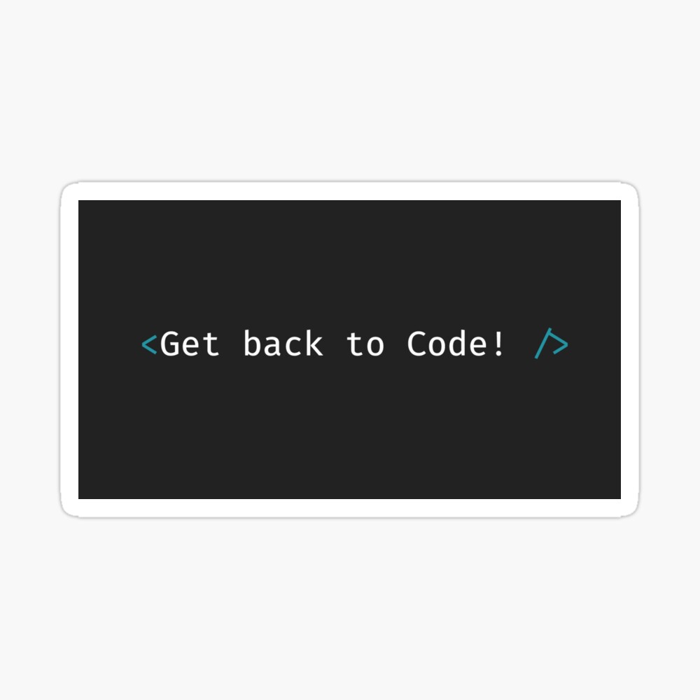 Get Back To Code Postcard By Pasindutdu Redbubble