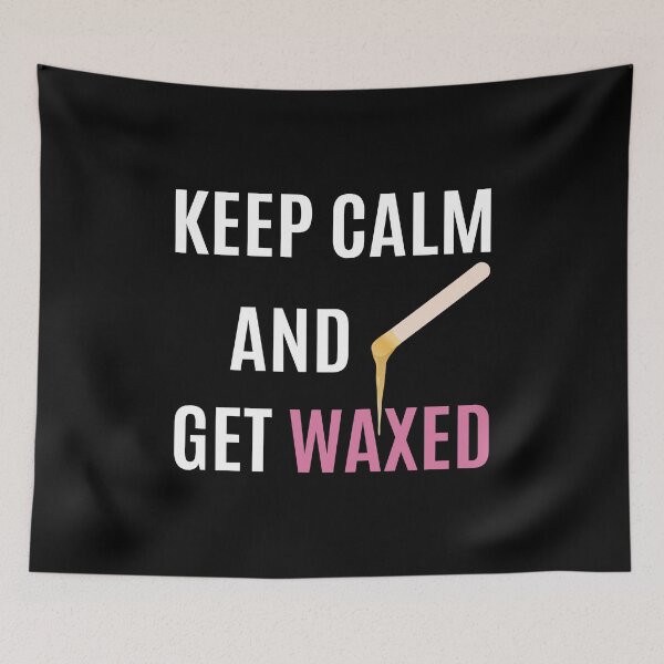Item preview, Womens Keep Calm And Get Waxed Waxing Esthetician V-Neck product designed and sold by jakehughes2015.