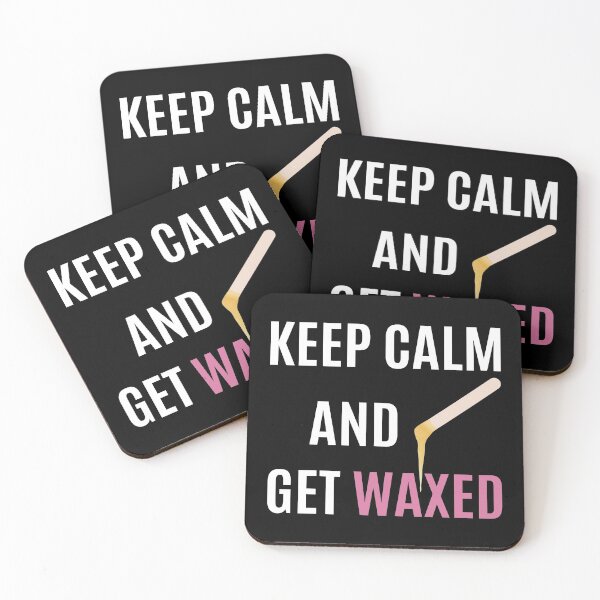 Item preview, Womens Keep Calm And Get Waxed Waxing Esthetician V-Neck product designed and sold by jakehughes2015.