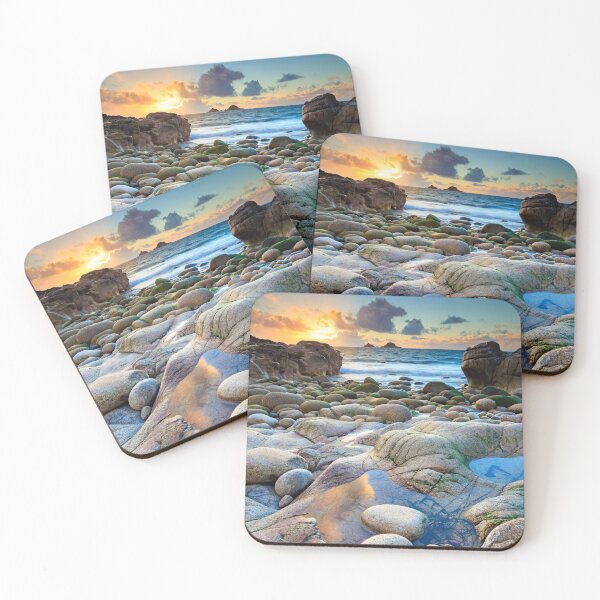Item preview, The Brisons at Sunset (Porth Nanven) designed and sold by bitm2007.