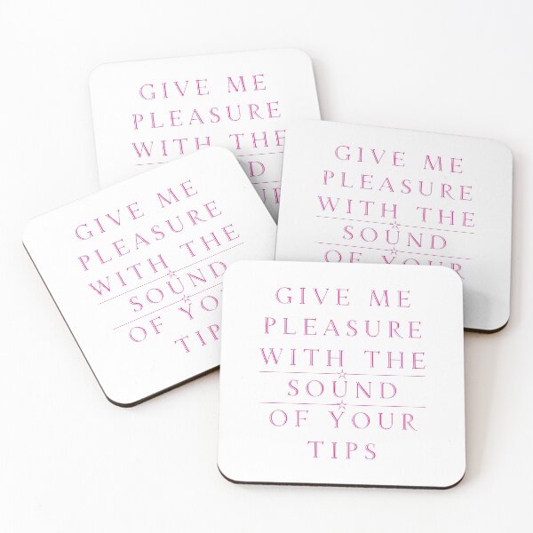 Item preview, Give me pleasure with the sound of your tips designed and sold by Lefteris Betsis.
