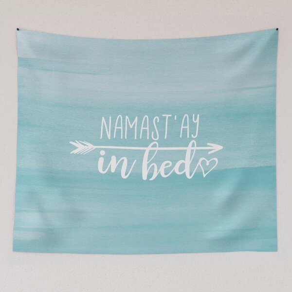 Item preview, Namastay In Bed - Namaste Yoga Quote designed and sold by MysticMagpie.