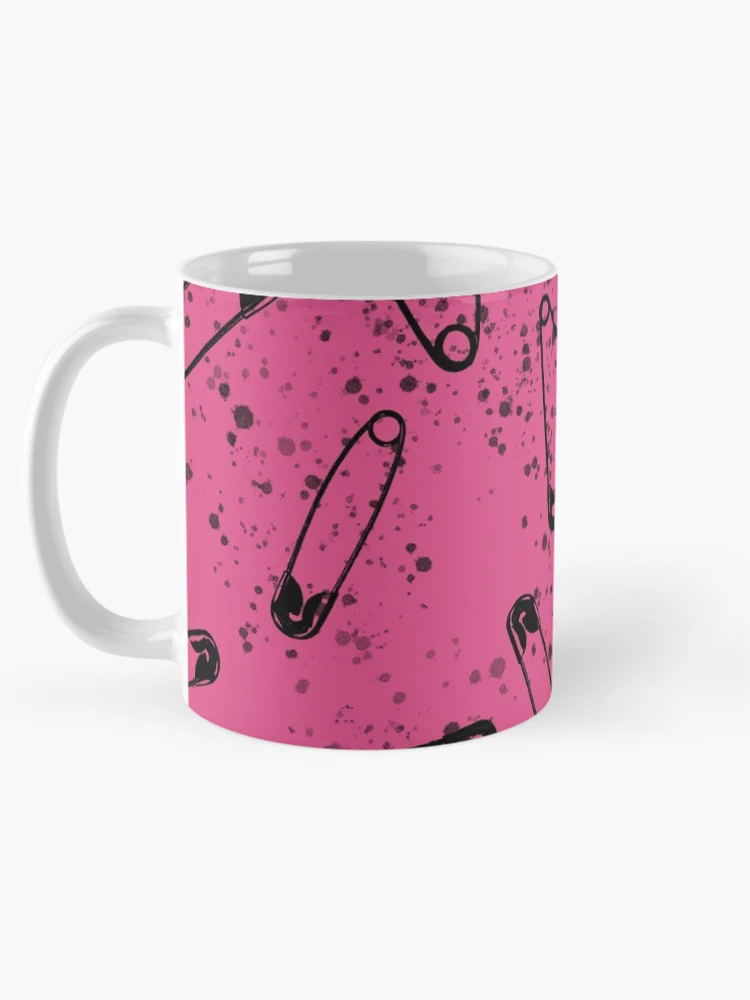 Thumbnail 5 of 6, Coffee Mug, Pink punk designed and sold by pixiepatterns.