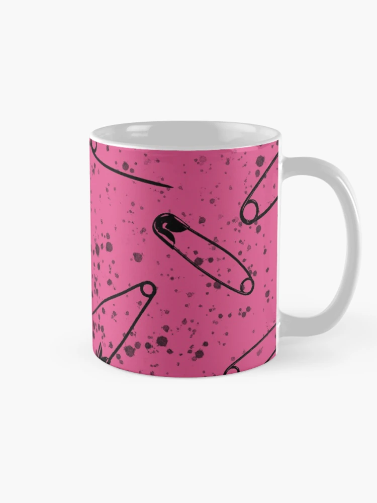 Thumbnail 3 of 6, Coffee Mug, Pink punk designed and sold by pixiepatterns.
