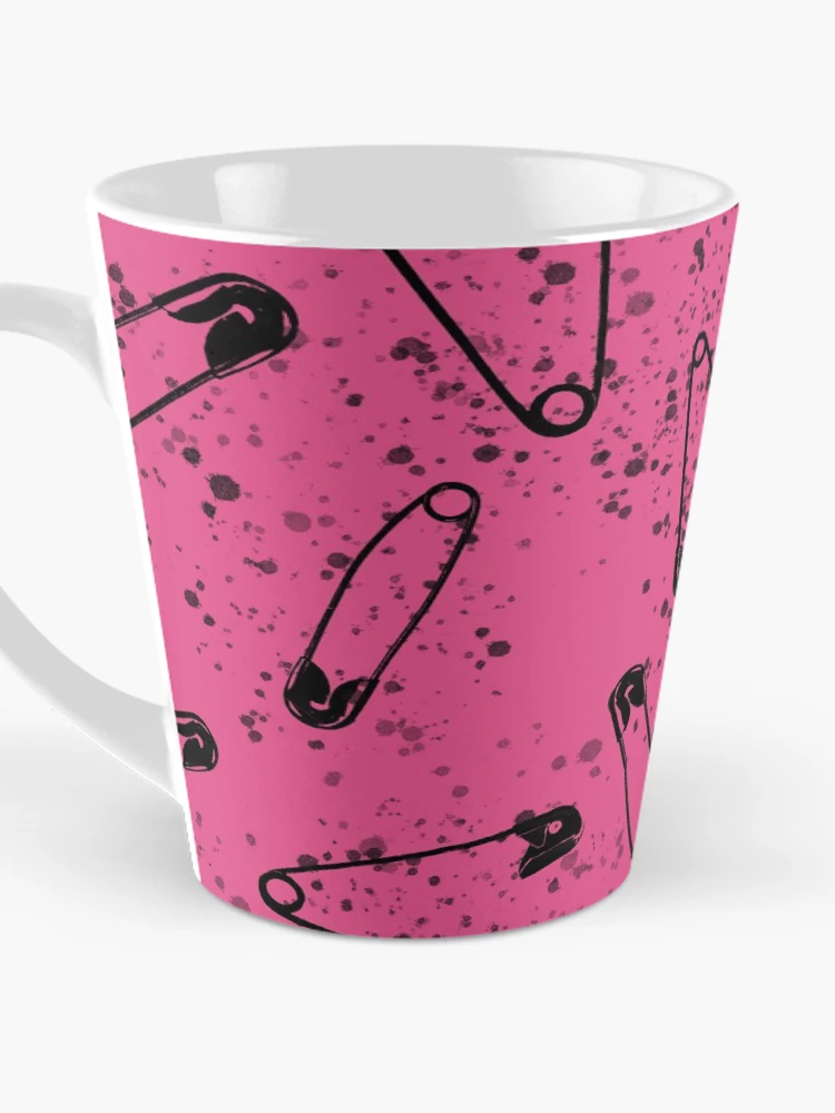 Thumbnail 3 of 4, Coffee Mug, Pink punk designed and sold by pixiepatterns.
