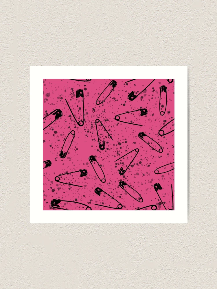 Thumbnail 1 von 3, Kunstdruck, Pinker Punk designt und verkauft von pixiepatterns.