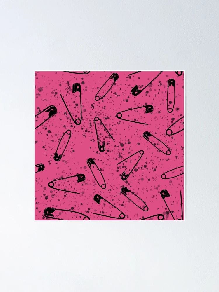 Imagen 1 de 3, Póster con la obra Punk rosa, diseñada y vendida por pixiepatterns.