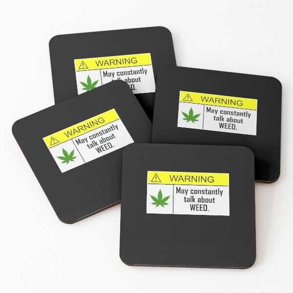 Artikelvorschau, WARNING! May constantly talk about WEED. entworfen und verkauft von Jannis12.