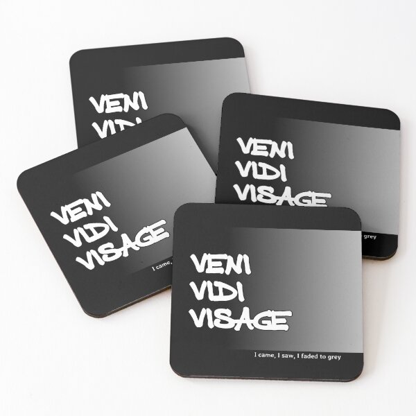 Item preview, Veni Vidi Visage - I came, I saw, I faded to grey  designed and sold by soitwouldseem.