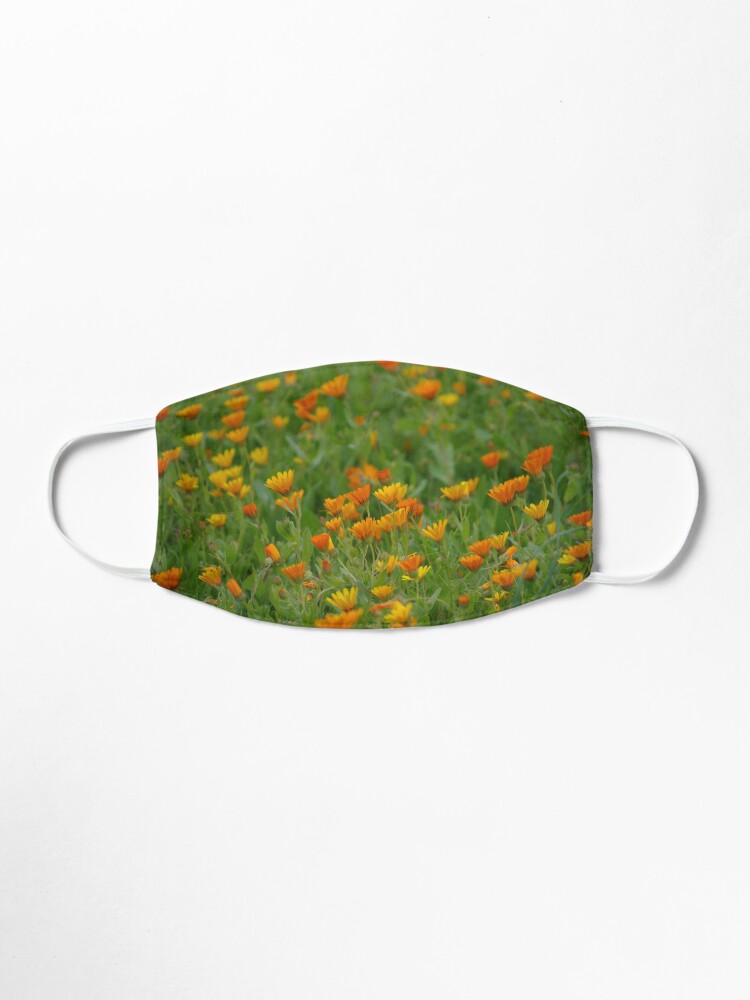 Alternate view of Moroccan Daisies Mask