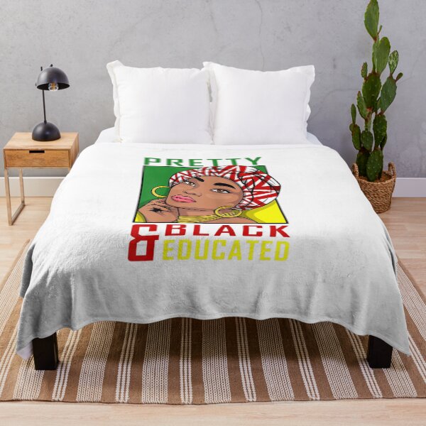 Item preview, Pretty Black Educated Nurse Teacher Black History Gift designed and sold by YanShen779.