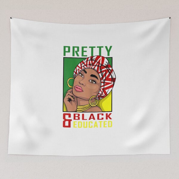 Item preview, Pretty Black Educated Nurse Teacher Black History Gift designed and sold by YanShen779.